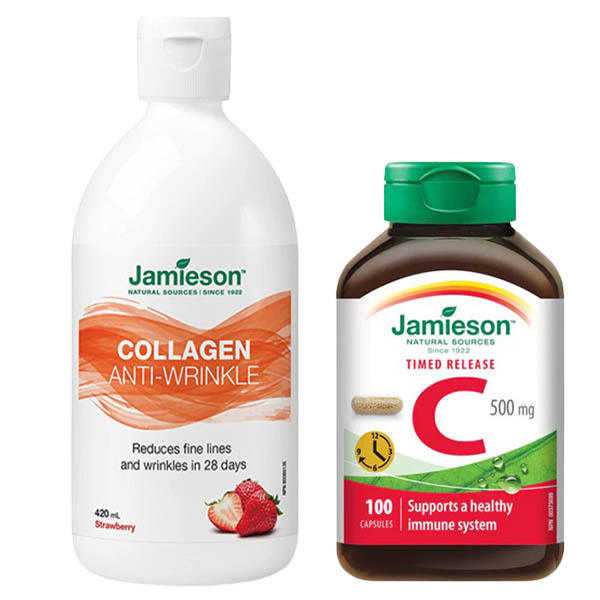 Jamieson Beauty Offer ( Collagen + Vitamin C 500Mg )